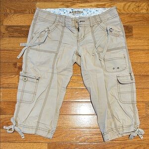 Arizona Jean Company Floral Print Waistband